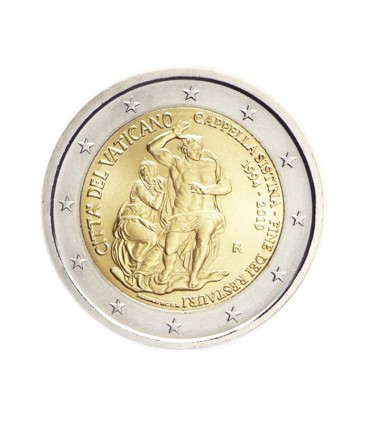 2 Euro Vatican 2019 - Restauration de la Chapelle Sixtine.