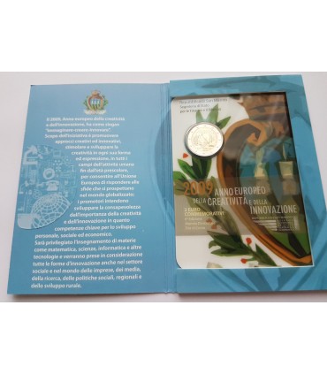 2 EURO SAINT MARIN 2009 Innovation -  

Saint Marin 2009 - 2 € - " Création & Innovation "commémorative

 

 thème: Année Europé