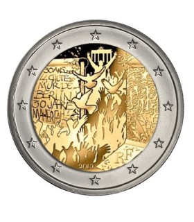5 x 2 euro Allemagne 2019 Mur de Berlin