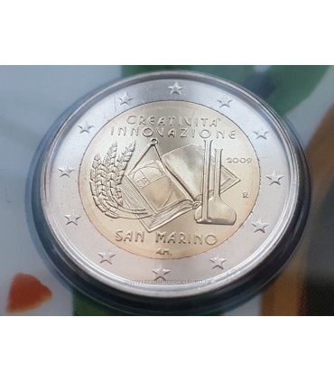 2 EURO SAINT MARIN 2009 Innovation -  

Saint Marin 2009 - 2 € - " Création & Innovation "commémorative

 

 thème: Année Europé