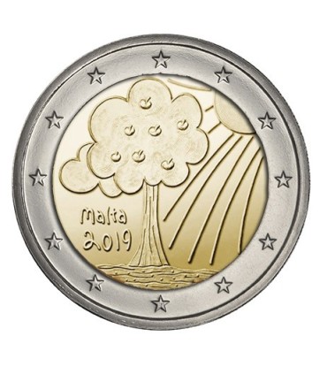 2 Euro Malte 2019 - Nature et Environnement