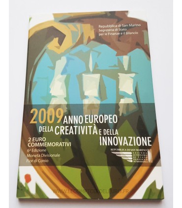 2 EURO SAINT MARIN 2009 Innovation -  

Saint Marin 2009 - 2 € - " Création & Innovation "commémorative

 

 thème: Année Europé