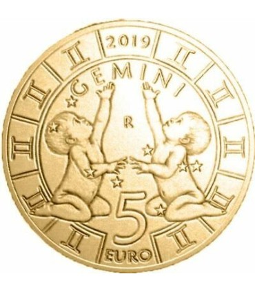 4 x 5 Euro Saint Marin 2019