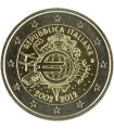 2 Euro "10 ans de l'euro " Italie 2012 -  
Thème: 2 € commémorative 10 Ans de l'Euro Italie 2012.
 
 Tirage : 20 000 000 exempla