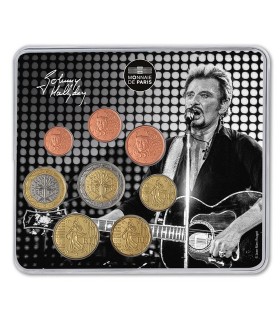 Miniset BU France  Johnny Hallyday Guitare
