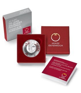 20 Euro Autriche 2020 - Festival de Salzbourg
