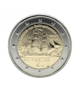 2 Euro Estonie 2020 - 200 ans de la découverte de l'antarctique