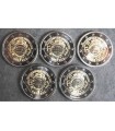 5x 2 Euro Allemagne  2012 - "10 ans de l'euro"