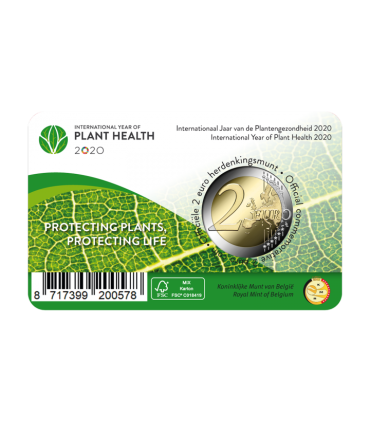 Coincard Francaise 2 Euro Belgique 2020