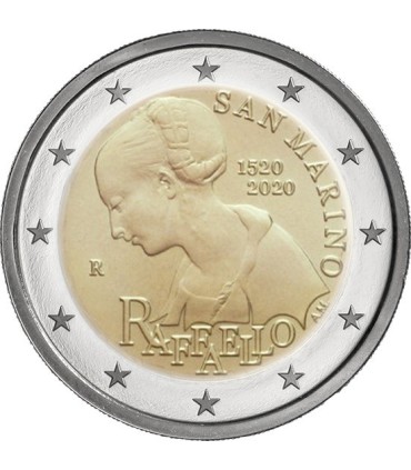 2 Euro Saint Marin 2020 - 500 ans de la mort de Raphaël