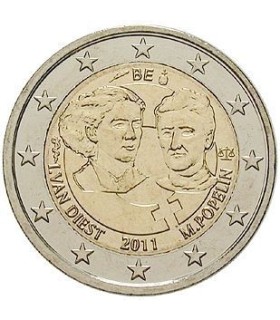 2 Euro Belgique 2011 Journée des Femmes - 
	 

	Thème: 2 € commémorative Belgique 2011 commémorant le 100e anniversaire de la Jo