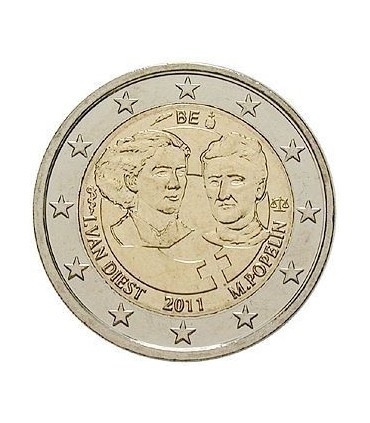 2 Euro Belgique 2011 Journée des Femmes - 
	 

	Thème: 2 € commémorative Belgique 2011 commémorant le 100e anniversaire de la Jo