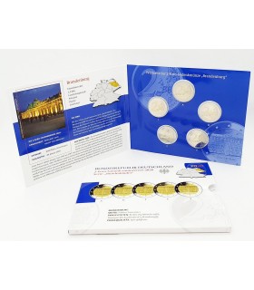 5 x 2 euro BE Allemagne 2020 Palais de Sanssouci