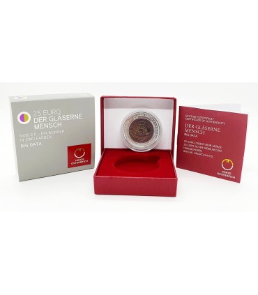 25 Euro Autriche Nobium 2020