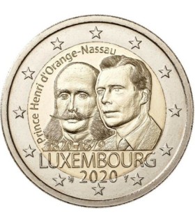 2 Euro Luxembourg 2019 100e anniversaire de l’accession au trône de la Grande-Duchesse Charlotte.