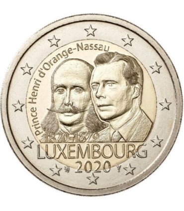 2 Euro Luxembourg 2019 100e anniversaire de l’accession au trône de la Grande-Duchesse Charlotte.