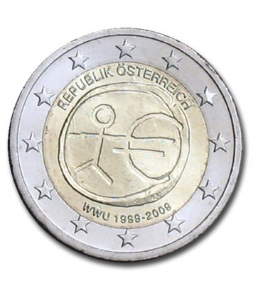2 Euro EMU Autriche 2009 -  
Thème: 2 € commémorative EMU Autriche 2009
 
 Tirage :5 000 000  exemplaires
 
Description: Tous le