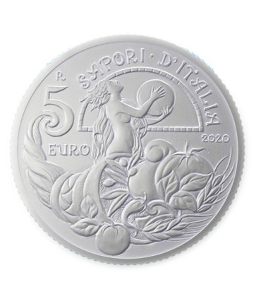 5 euro Italie 2020 couleur