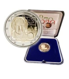 2 Euro Italie 2020 BE - 150 ANS DE LA NAISSANCE DE MARIA MONTESSORI