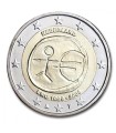 2 Euro EMU Pays-bas 2009 - Thème: 2 € commémorative EMU Pays Bas 2009.
 
 Tirage : 5 000  000 exemplaires
 
Description:
Tous le