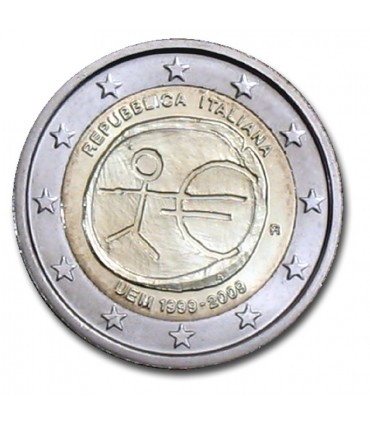2 Euro EMU italie 2009 -  
Thème: 2 € commémorative EMU Italie 2009.
 
 Tirage : 2 500 000 exemplaires
 
Description:
Tous les p