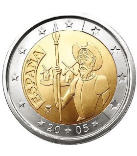 2 Euro ESPAGNE 2005 Don Quichotte - 
	 

	Thème: 2 € commémorative Espagne 2005:4e centenaire de la première édition de Don Quic