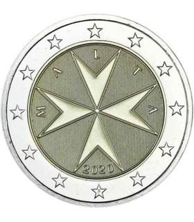 2 euro Malte 2020 - Croix de Malte