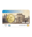 Coincard colorisée 2,50 Euro Belgique 2020 - JO d'Anvers