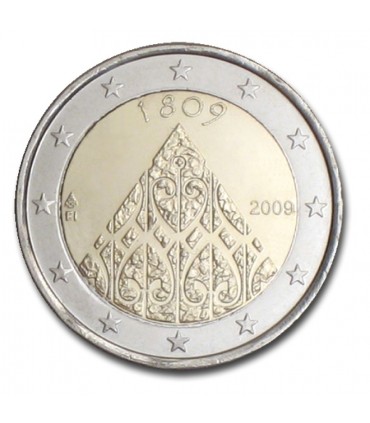2 Euro Finlande 2009 200 ans Autonomie de Finlande -  
Thème: 2 € commémorative Finlande 2009 commémorant le bicentenaire de la