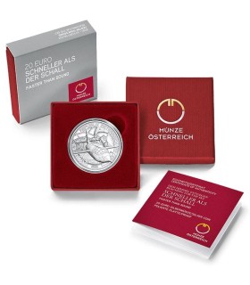 20 Euro Autriche 2020 - Plus rapide que le son