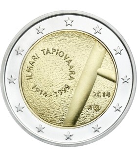 2 Euro Commémorative Finlande 2014 n°2 - 	2 Euro Commémorative Finlande 2014-Ilmari Tapiovaara - 2 Euro Commémorative Finlande 2