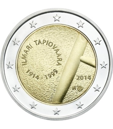 2 Euro Commémorative Finlande 2014 n°2 - 	2 Euro Commémorative Finlande 2014-Ilmari Tapiovaara - 2 Euro Commémorative Finlande 2