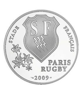 10 Euro ARG Stade Français BE 2009 - Auteur: Atelier de Gravure

Poids: 22,20 g  0,78 oz

Tirage: 5 000

Métal: Argent 900/1000
