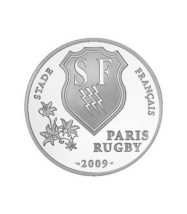 10 Euro ARG Stade Français BE 2009 - Auteur: Atelier de Gravure

Poids: 22,20 g  0,78 oz

Tirage: 5 000

Métal: Argent 900/1000
