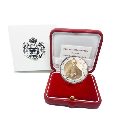 2 Euro Monaco 2020 300e anniversaire de la naissance du prince Honoré III