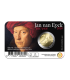 Coincard Francaise 2 Euro Belgique 2020 - Jan van Eyck