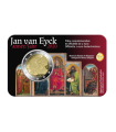 Coincard Francaise 2 Euro Belgique 2020 - Jan van Eyck