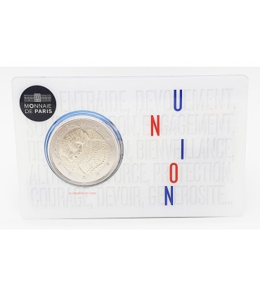 Coincard 2 Euro France 2020 - Recherche Médicale version Union