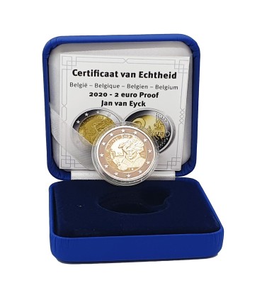2 Euro Belgique 2020 BE - Jan van Eyck