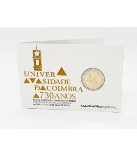 2 Euro Belle Epreuve Portugal 2020 - 730 ans de l'université de Coimbra