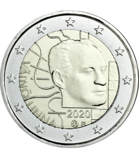 2 Euro  Finlande 2020 - 100 ans de la naissance de Väinö Linna