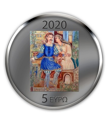 5 Euro Grece 2020 - Naissance du Peintre Théophilos