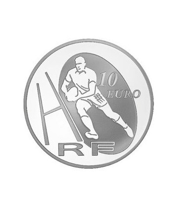 10 Euro ARG Stade Français BE 2009 - Auteur: Atelier de Gravure

Poids: 22,20 g  0,78 oz

Tirage: 5 000

Métal: Argent 900/1000

