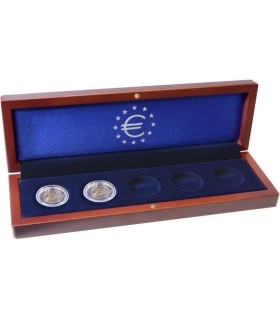 Ecrin numismatique VOLTERRA 5x 2 euros Allemagne 2020 Varsovie