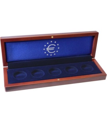 Ecrin numismatique VOLTERRA 5x 2 euros Allemagne 2020 Varsovie