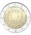 2 Euro Italie 2015-Drapeau