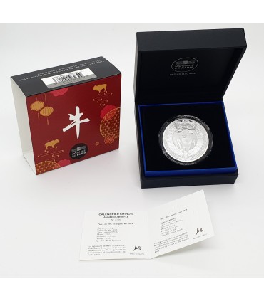 10 Euro france 2021 - Année du Buffle