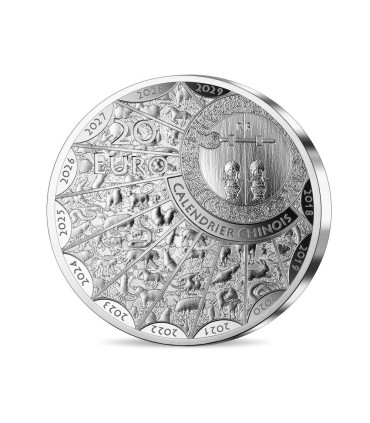 20 Euro france 2021 - Année du Buffle