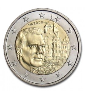 2 Euro Luxembourg 2008 Château de Berg - 
	 

	Thème: 2 € commémorative Luxembourg 2008 représentant le château de Berg.

	 

	 