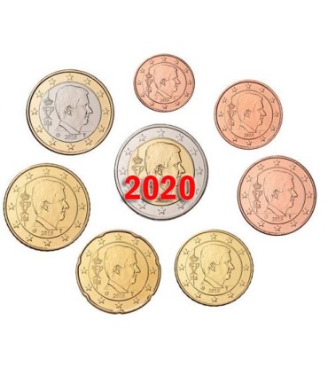 Serie Euro BELGIQUE 2020